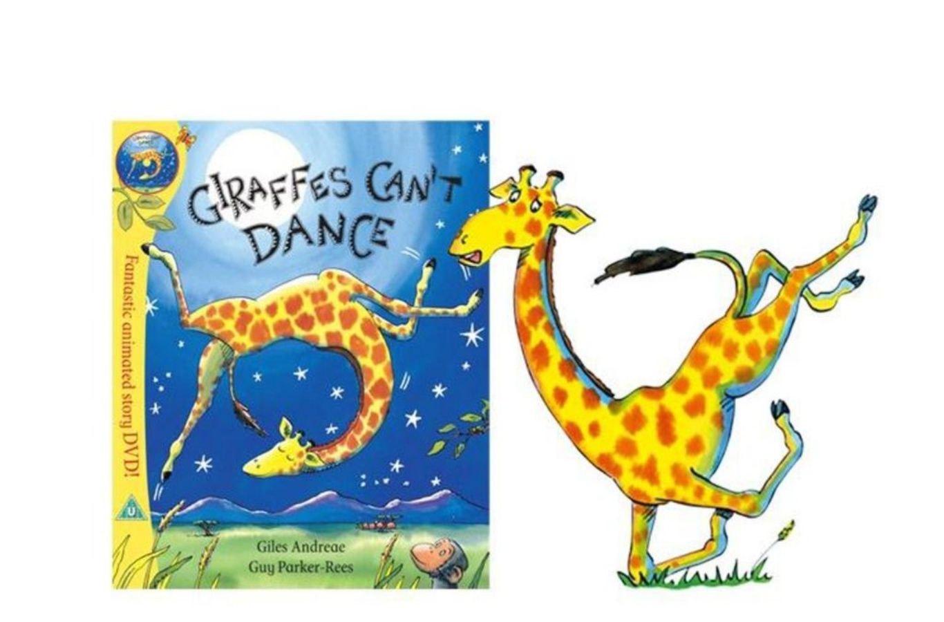 Học tiếng Anh qua sách cho bé 5 tuổi: Giraffes Can’t Dance